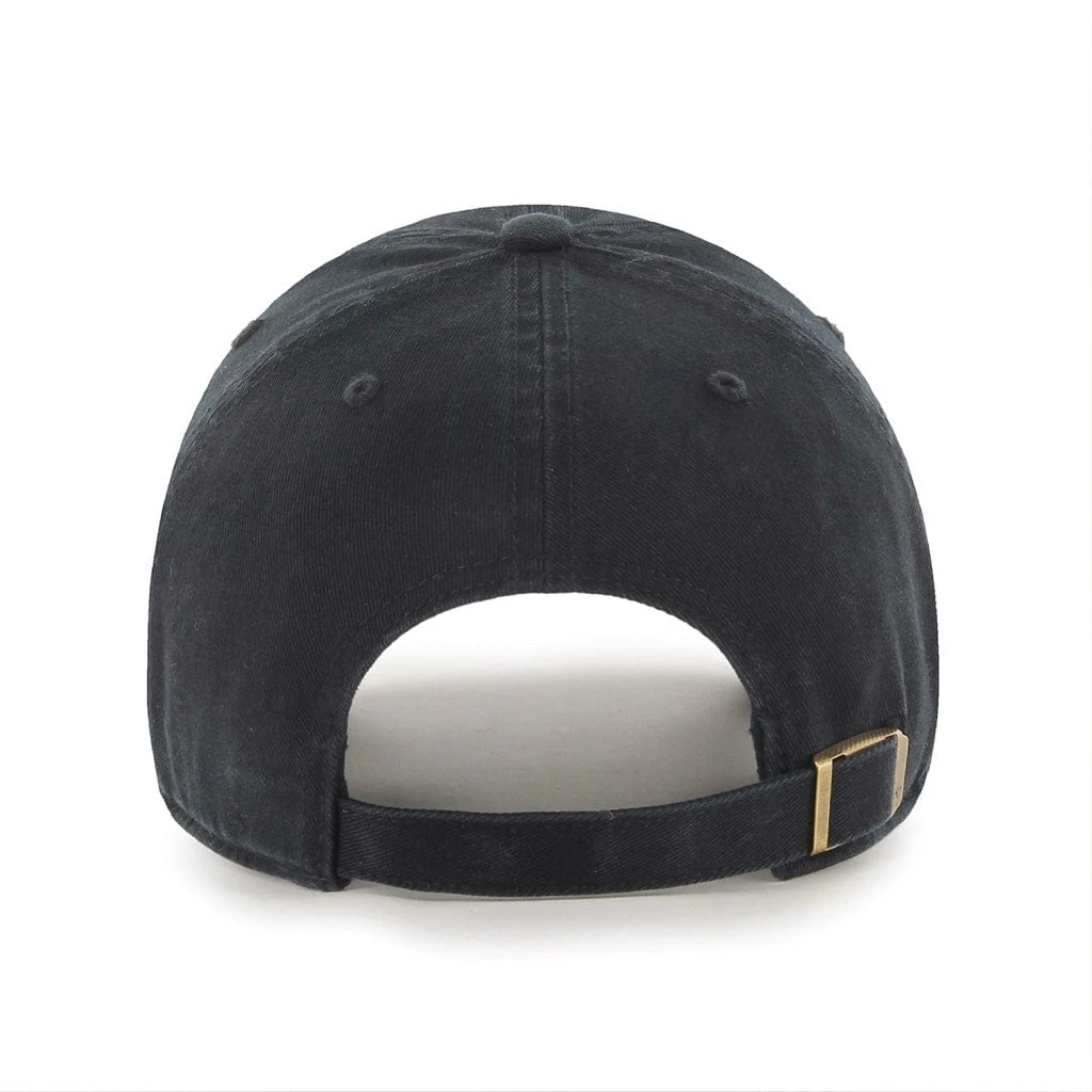 '47 BRAND Vancouver Canucks 47 Brand NHL Clean Up Tonal Adjustable Hat - Vintage Skate Black - Image 2