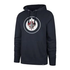'47 BRAND Winnipeg Jets 47 Brand Imprint Headline Pullover Mens Hoody