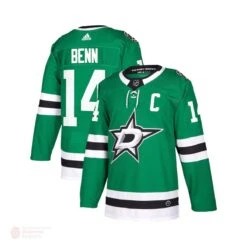 Dallas Stars Home Adidas Authentic Senior Jersey - Jamie Benn