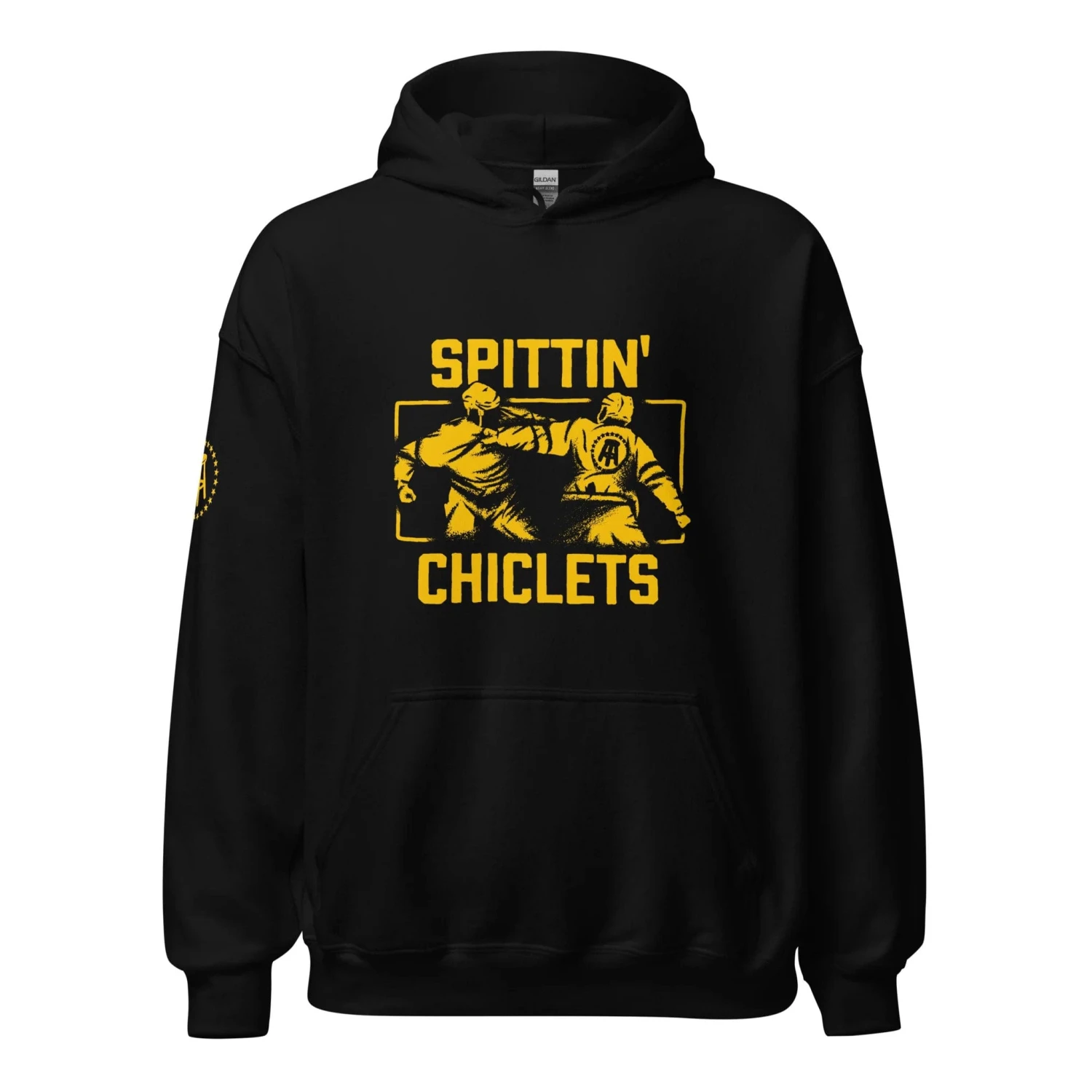 Spittin' Chiclets Fighter Mens Hoody