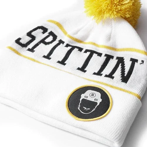 Spittin' Chiclets Pom Script Toque - Image 3