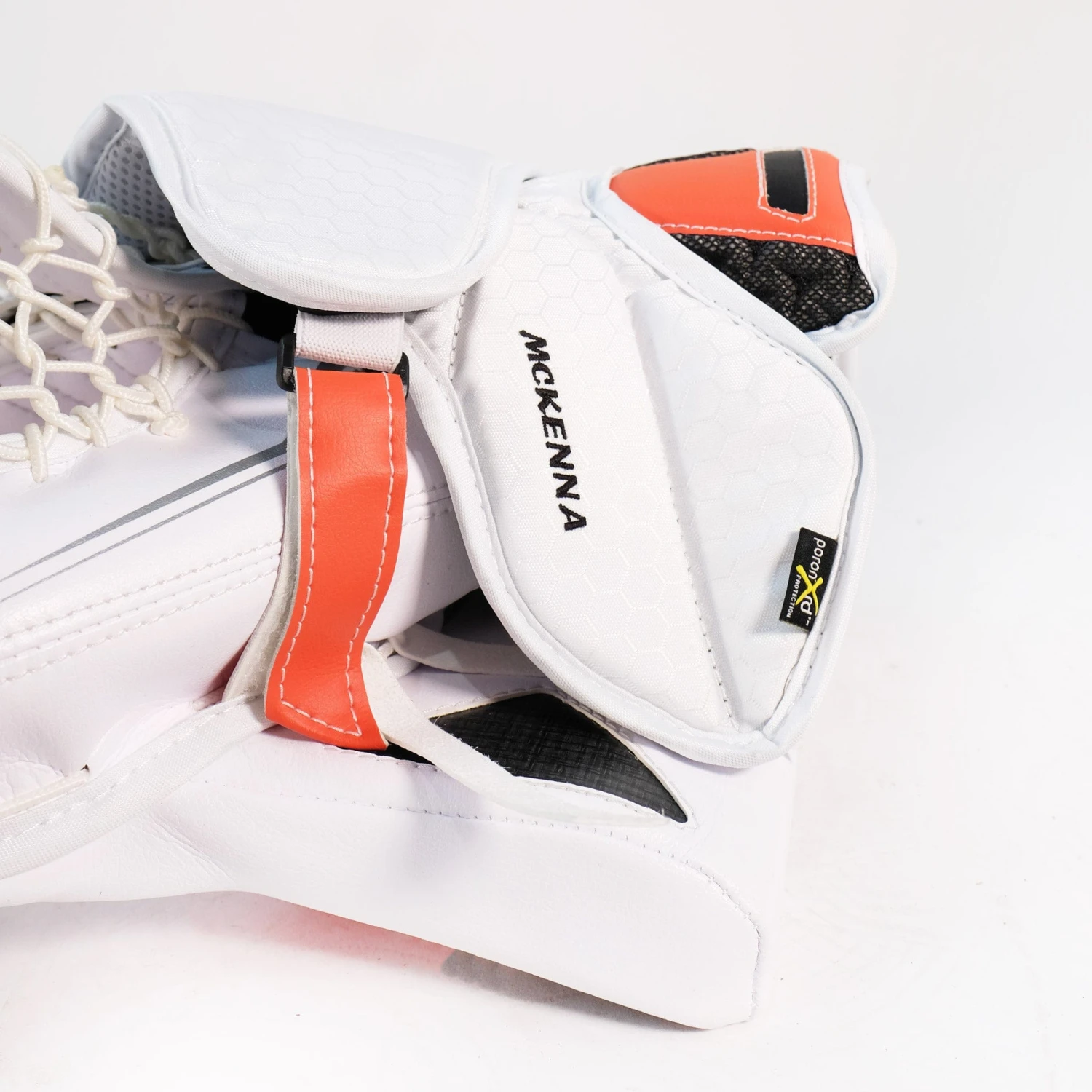 Bauer Supreme NHL Custom Senior Goalie Catcher & Blocker Set - Pro Stock - Mike McKenna - Image 3