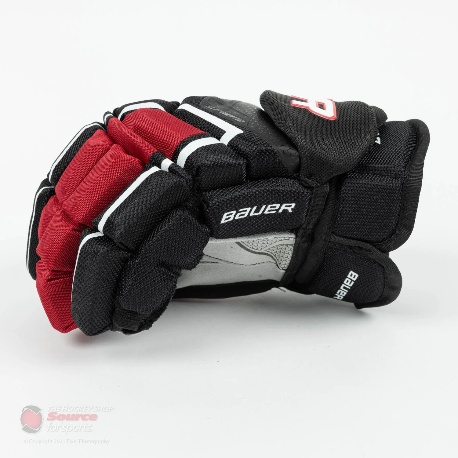 Bauer Supreme UltraSonic Intermediate Hockey Gloves - Image 10