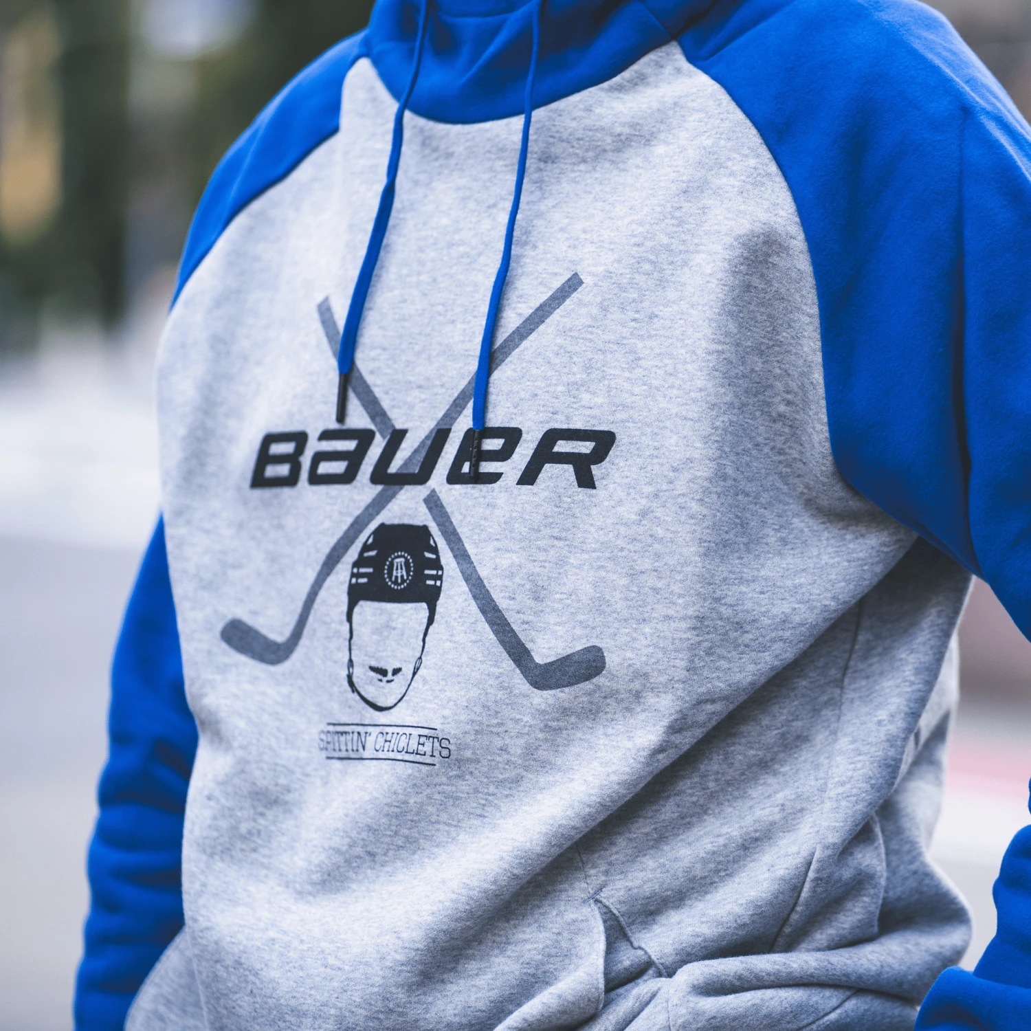 Bauer Spittin' Chiclets Colab Mens Hoodie - Image 2
