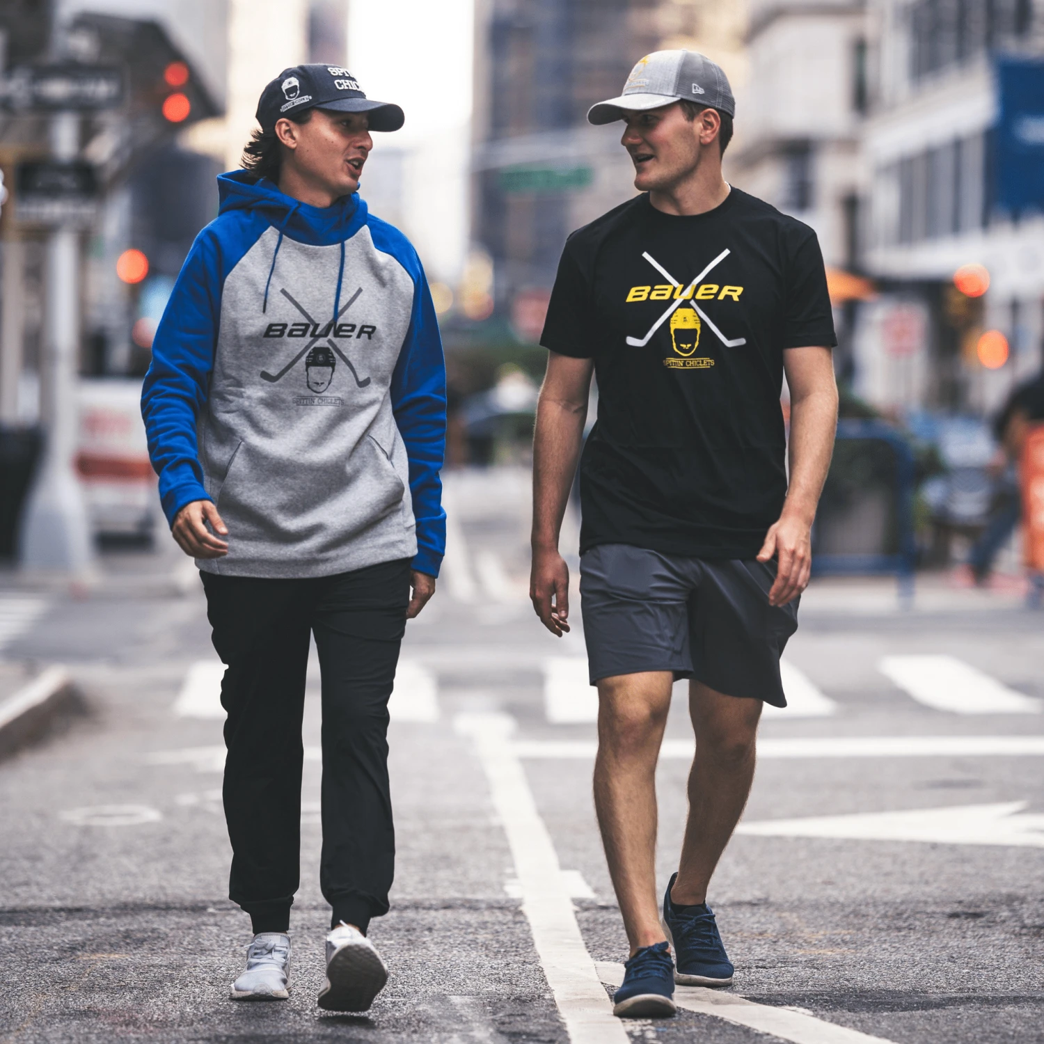 Bauer Spittin' Chiclets Colab Mens Hoodie - Image 3