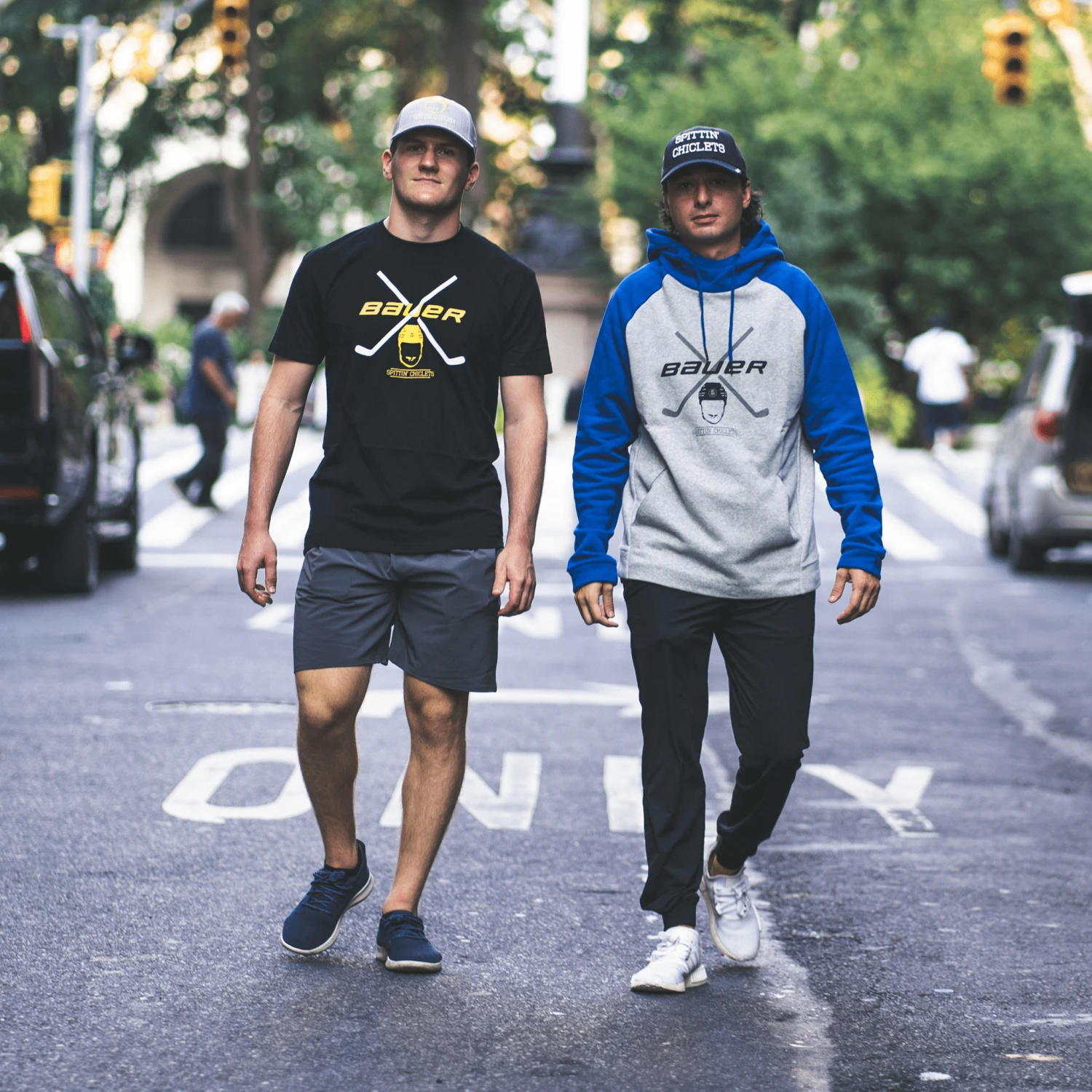 Bauer Spittin' Chiclets Colab Mens Hoodie - Image 4