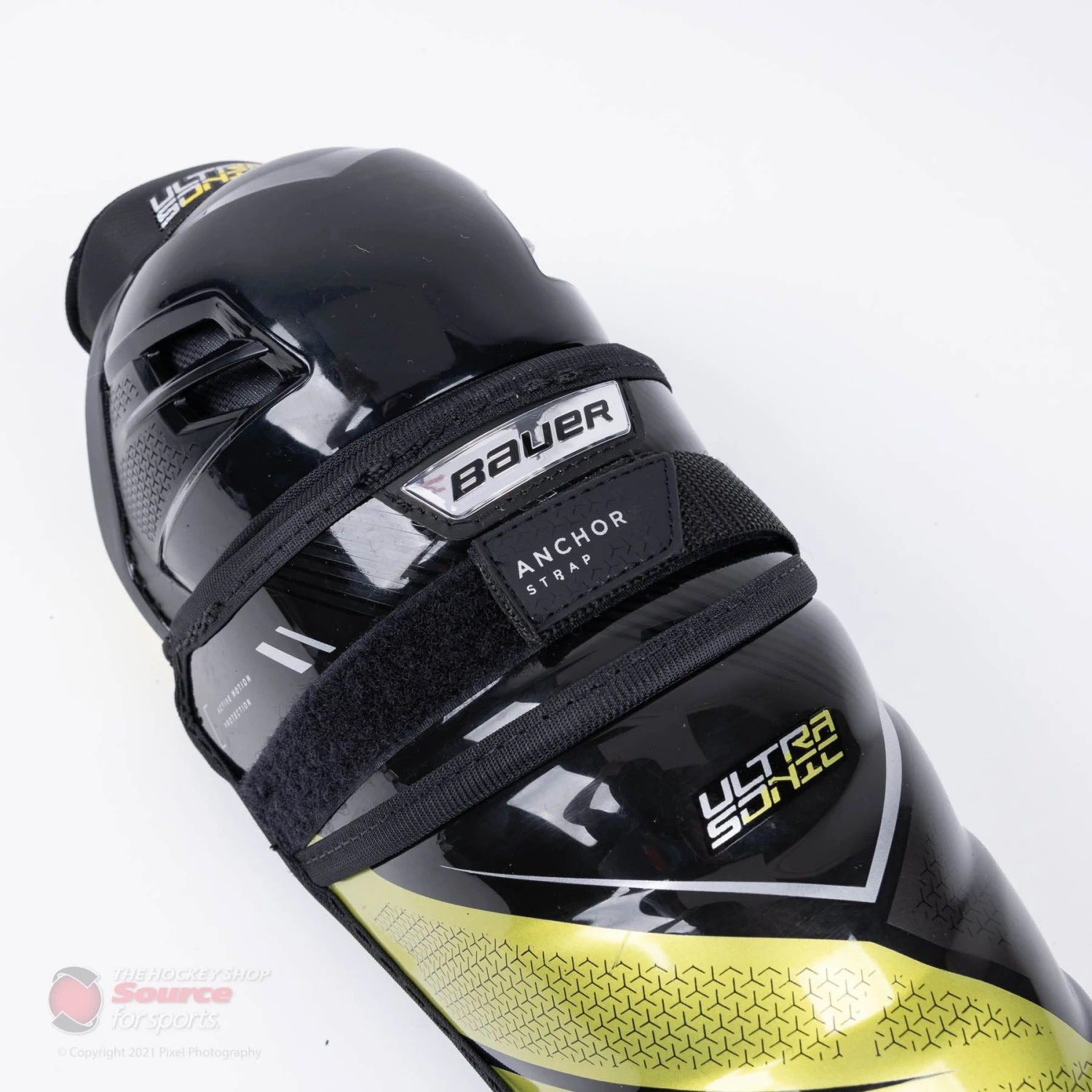 Bauer Supreme UltraSonic Intermediate Hockey Shin Guards - Image 8