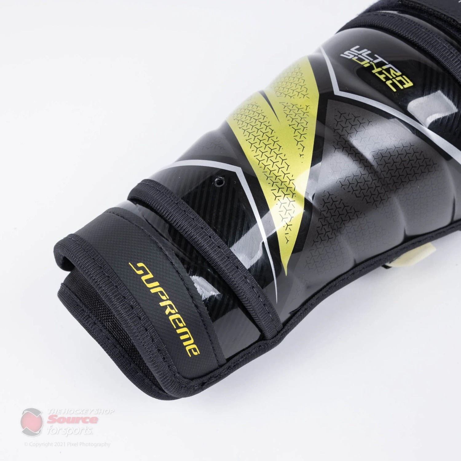 Bauer Supreme UltraSonic Intermediate Hockey Shin Guards - Image 3