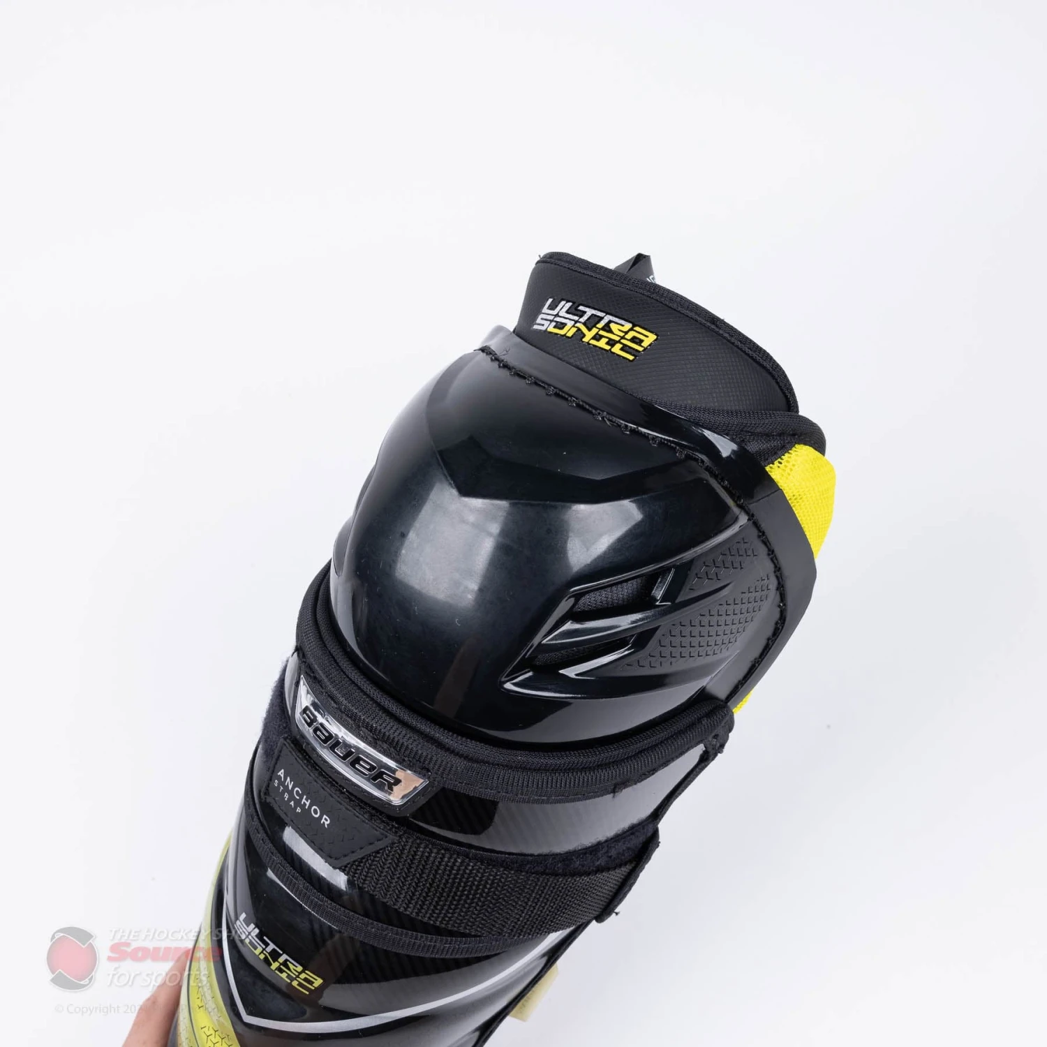 Bauer Supreme UltraSonic Intermediate Hockey Shin Guards - Image 9
