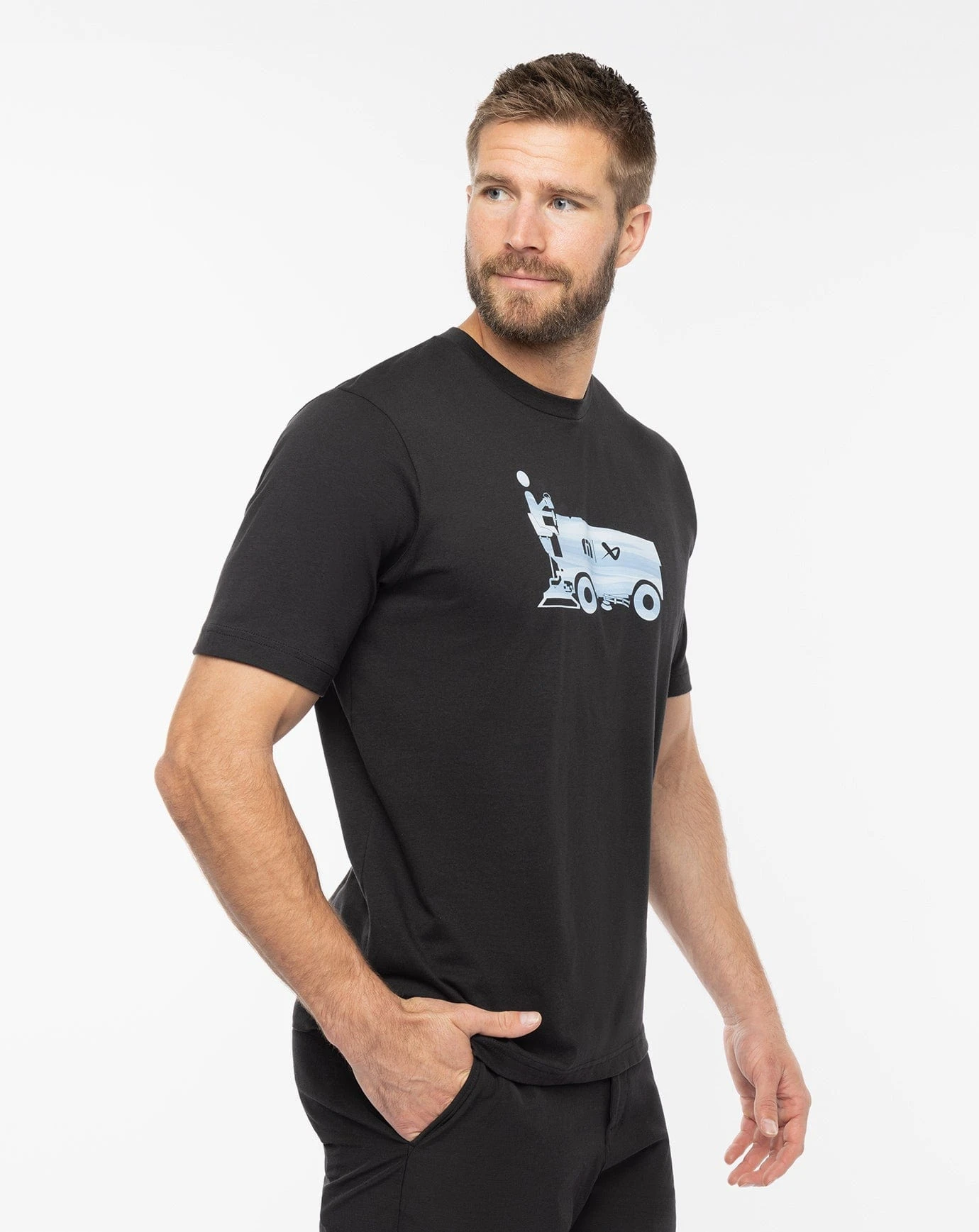 Bauer Travis Mathew Ice Shack Shortsleeve Mens Shirt - Image 3