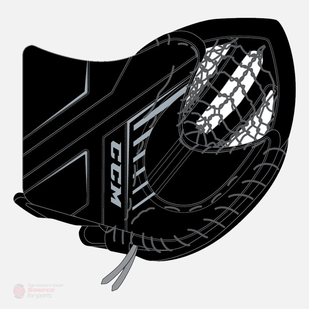 CCM Axis A1.9 Senior Goalie Catcher - Image 10