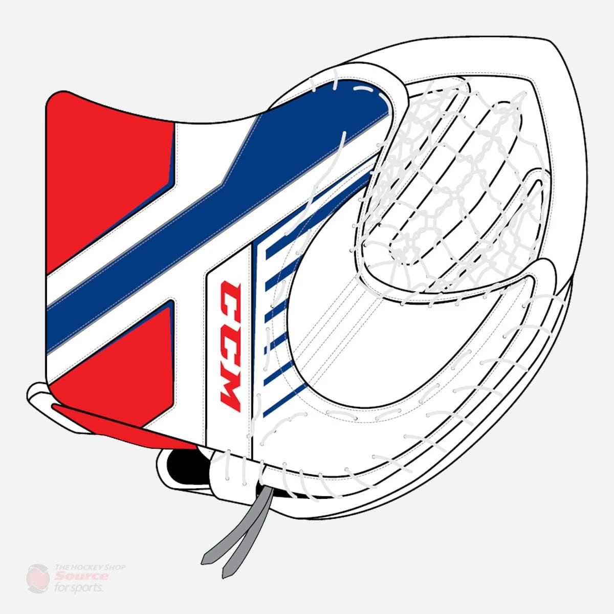 CCM Axis A1.9 Senior Goalie Catcher - Image 14