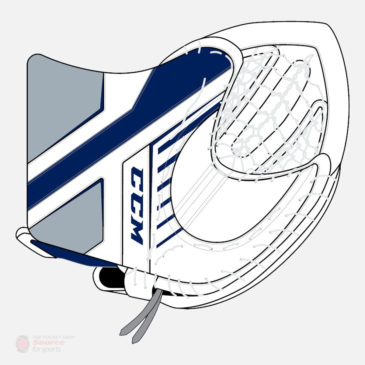 CCM Axis A1.9 Senior Goalie Catcher - Image 11