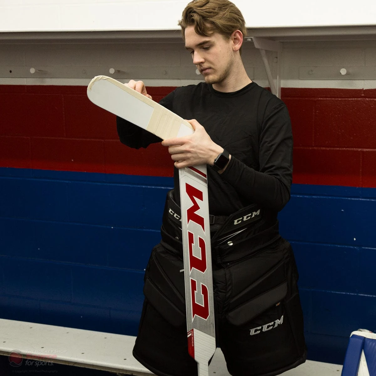 CCM Extreme Flex 4 Pro Intermediate Goalie Stick - Image 9