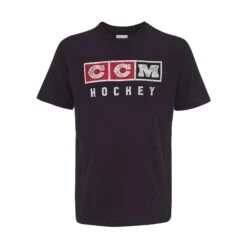 CCM Classic Logo Tri-Blend Shortsleeve Youth Shirt