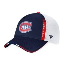 Montreal Canadiens Fanatics Authentic Pro Draft Structured Trucker Hat
