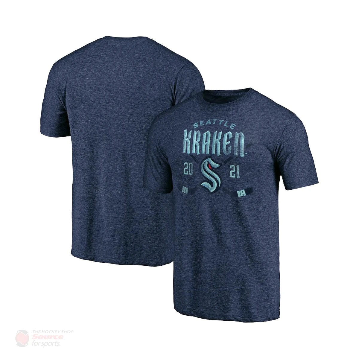Seattle Kraken Fanatics Line Shift Tri-Blend Mens Shirt