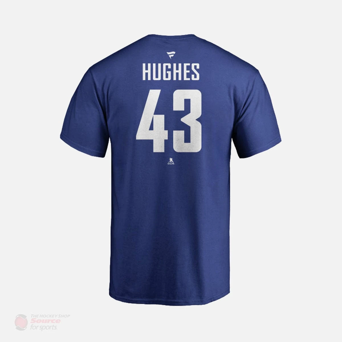 Vancouver Canucks Fanatics Authentic Name & Number Mens Shirt - Quinn Hughes - Image 3