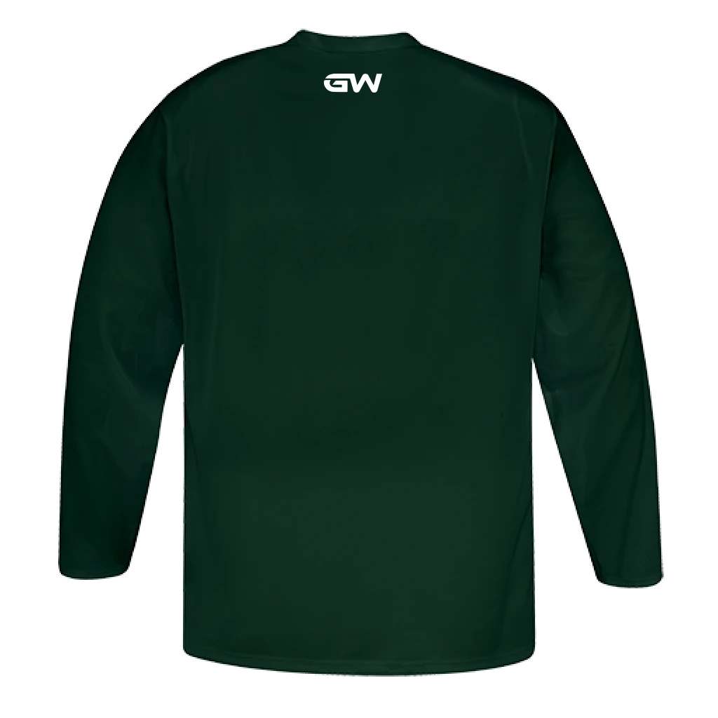 GameWear GW5500 ProLite Series Junior Hockey Practice Jersey - Dark Green - Image 2
