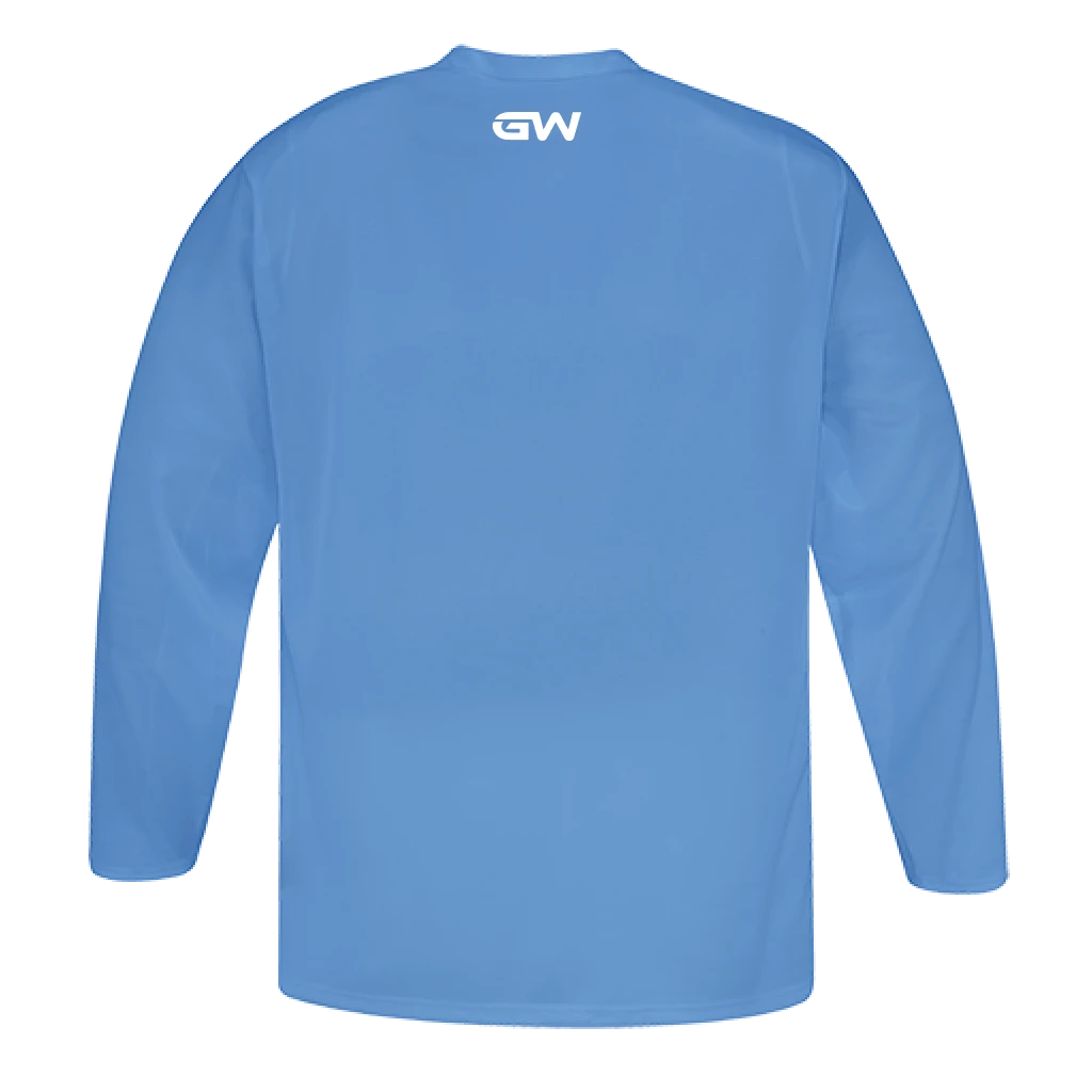 GameWear GW5500 ProLite Series Junior Hockey Practice Jersey - Sky Blue - Image 2