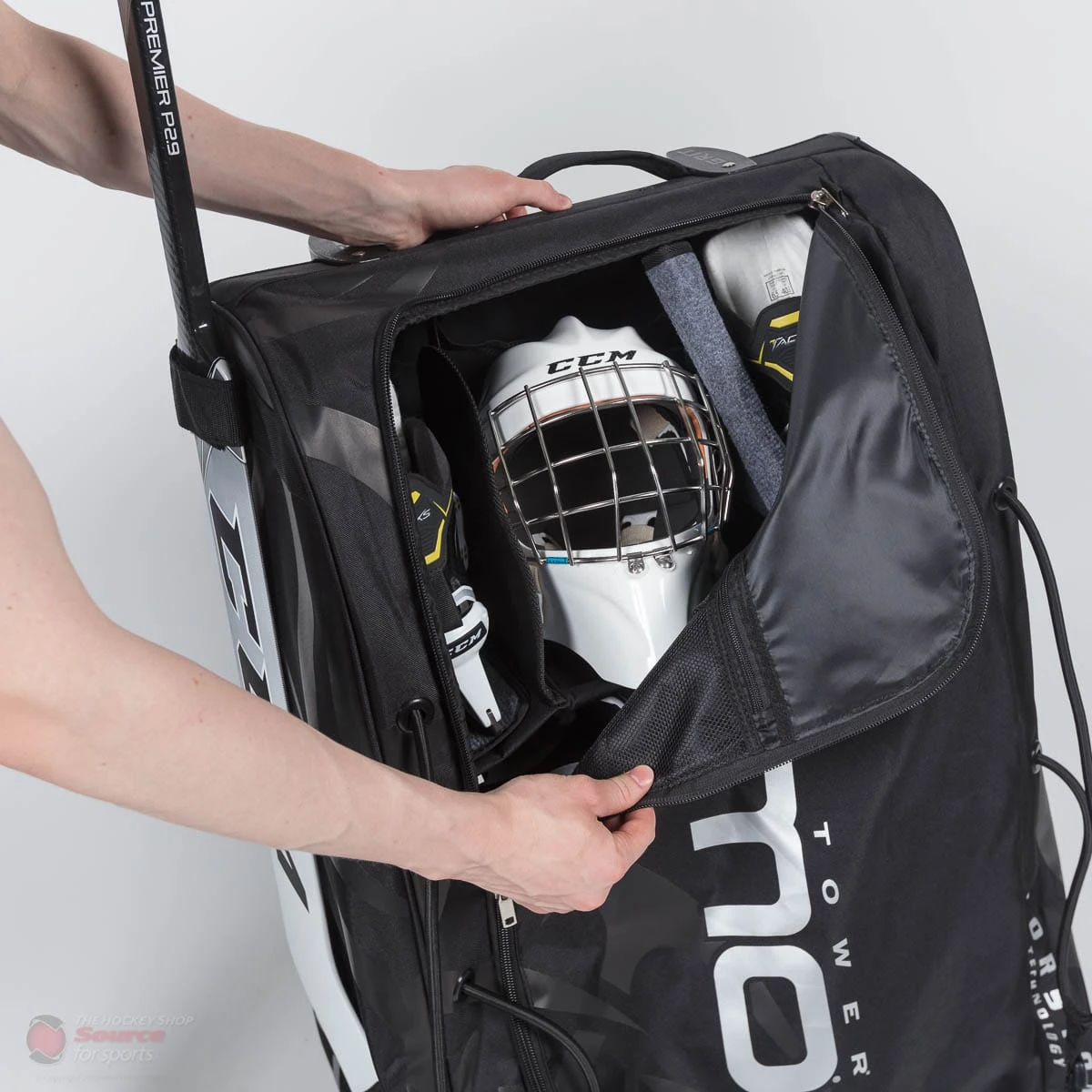 Grit GT4 Sumo Senior Tower Goalie Wheel Bag - Image 15