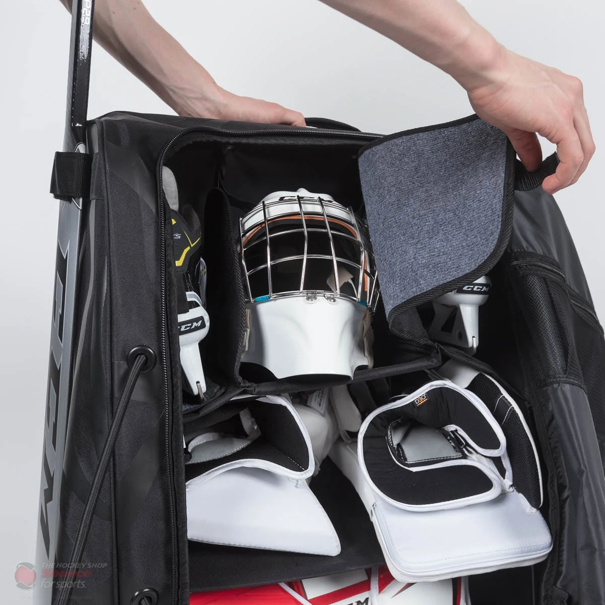 Grit GT4 Sumo Senior Tower Goalie Wheel Bag - Image 16