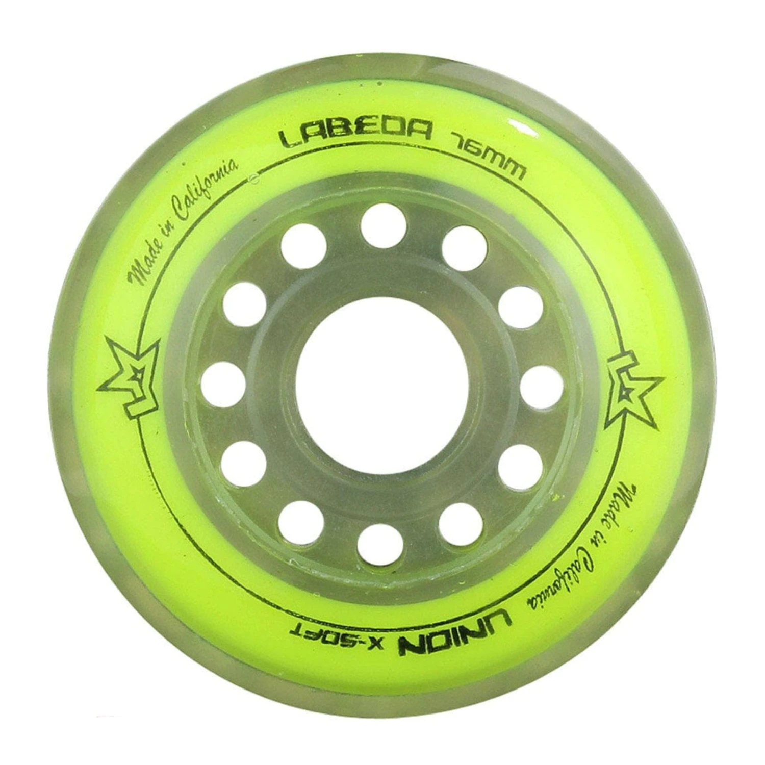 Labeda Union Roller Hockey Wheels - Yellow (76A)
