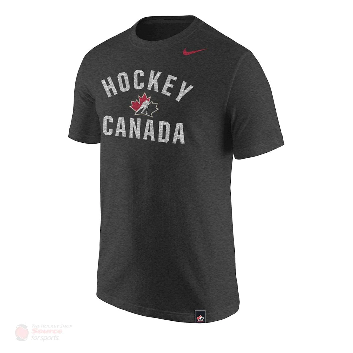Hockey Canada Nike Distressed Tri-Blend Mens Shirt - Image 2