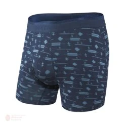 Saxx Platinum Boxers - Navy Kimono