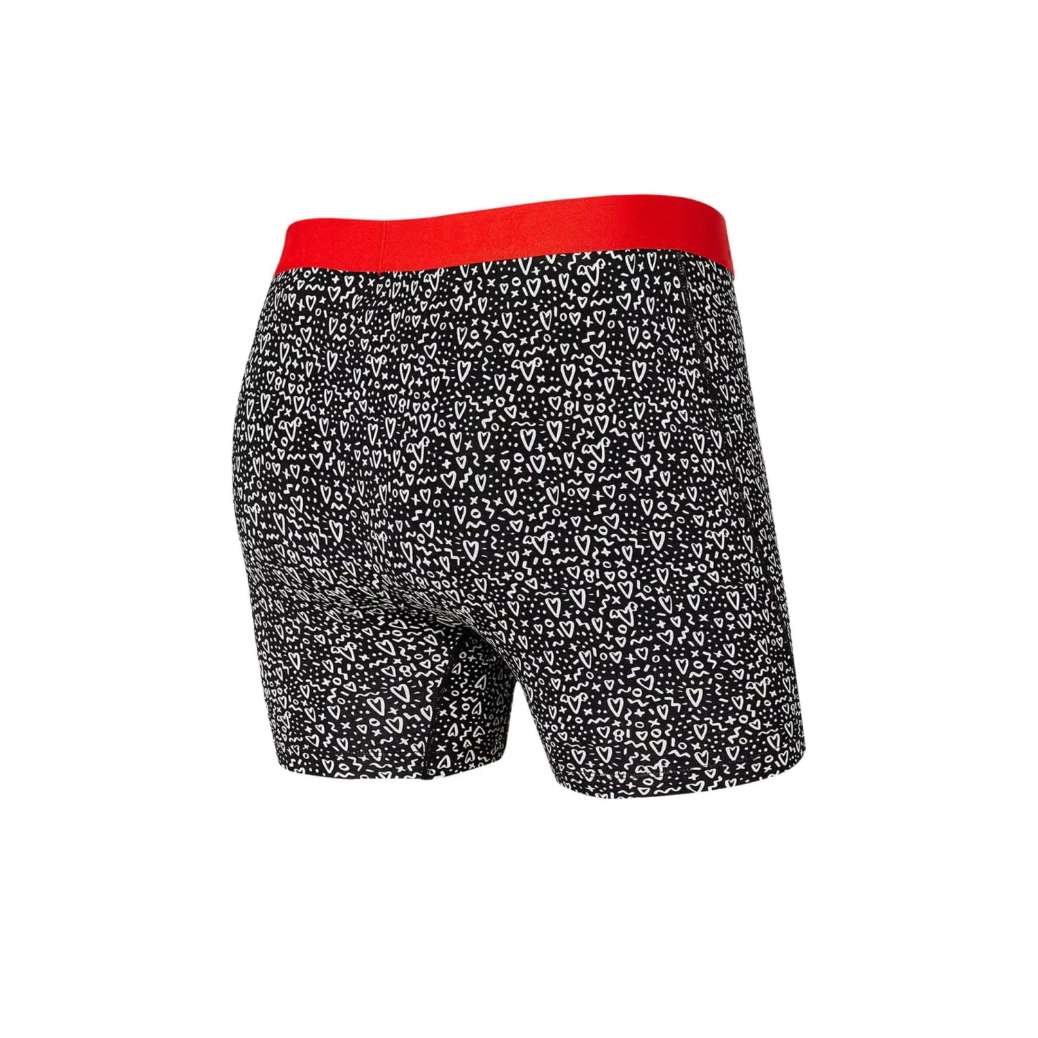 Saxx Vibe Boxers - Black Love Doodles - Image 2