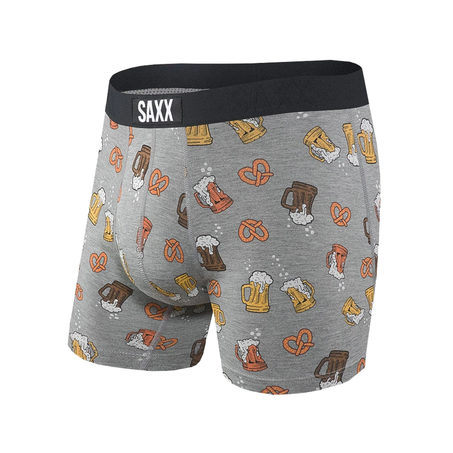 Saxx Vibe Boxers - Grey Beer Cheers