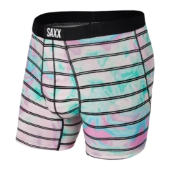Saxx Vibe Boxers - Multi Vapor Stripe