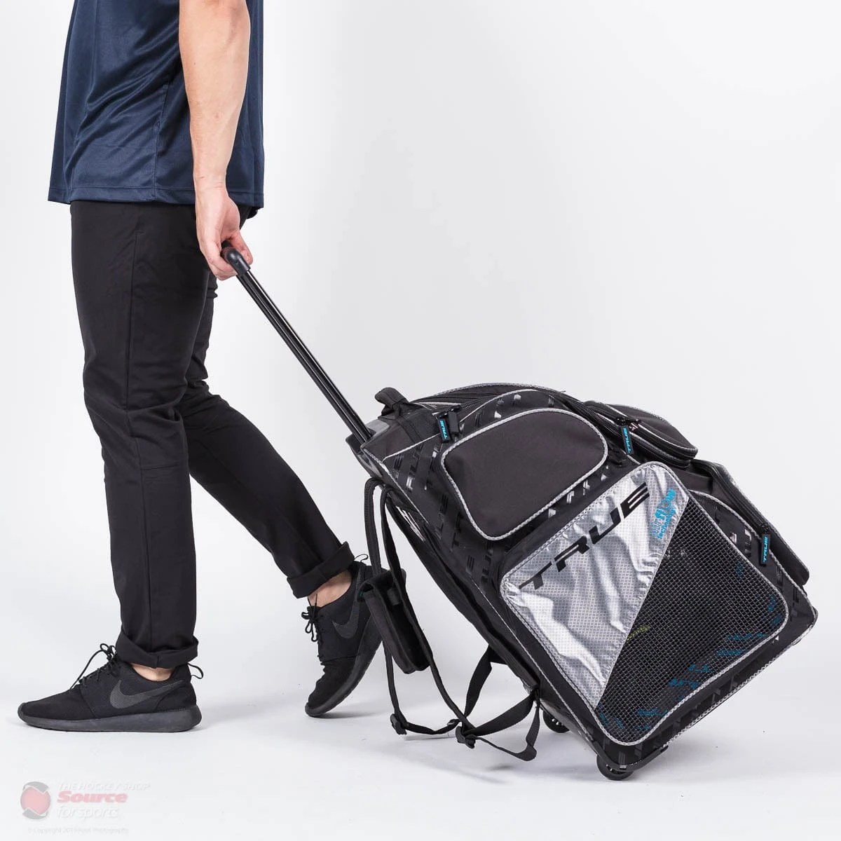 TRUE Senior Backpack Wheel Hockey Bag - Image 10