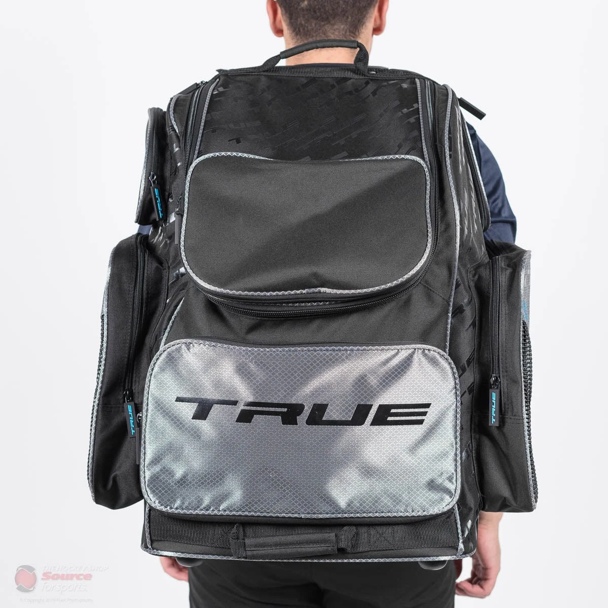 TRUE Senior Backpack Wheel Hockey Bag - Image 12