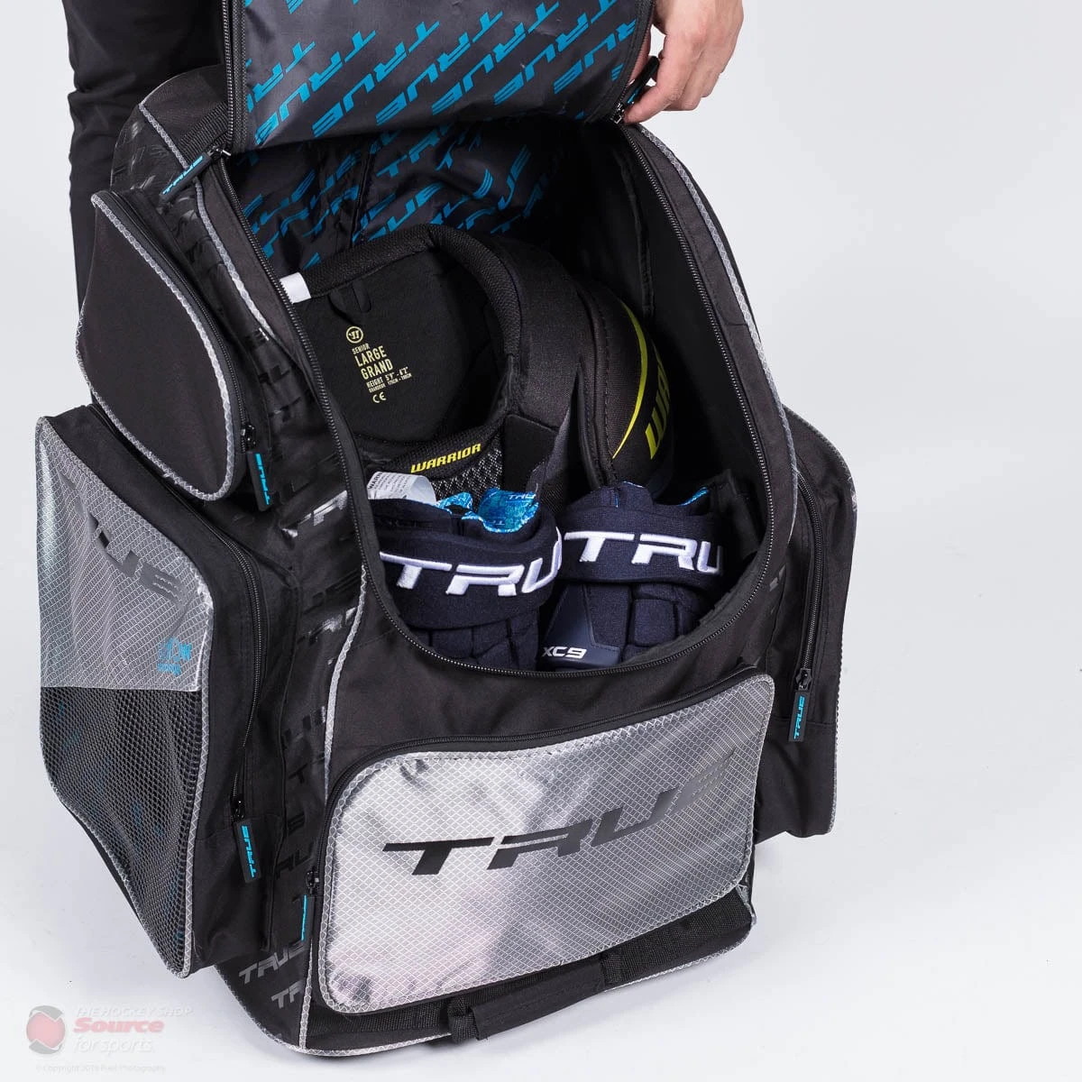 TRUE Senior Backpack Wheel Hockey Bag - Image 15
