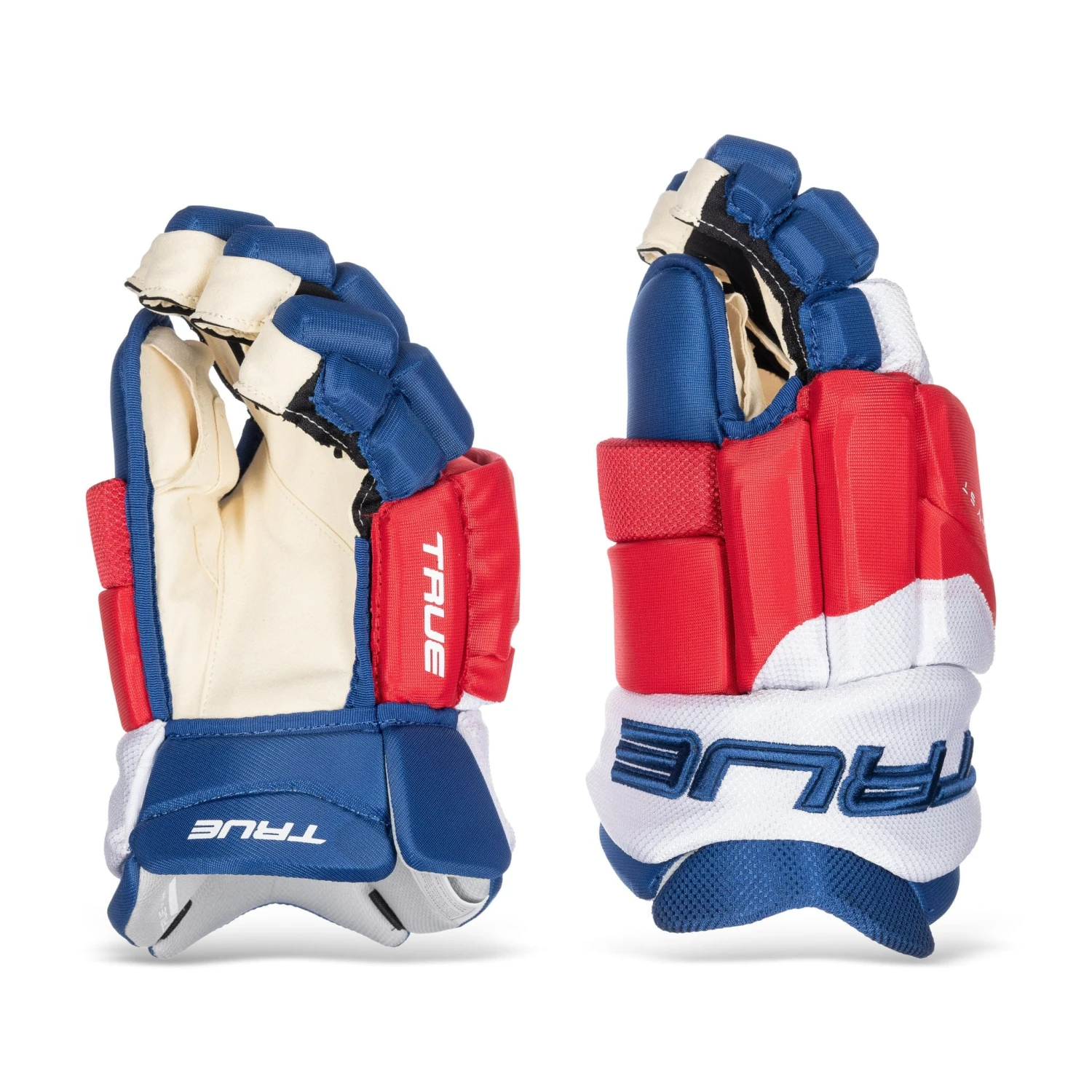 TRUE Catalyst Pro Stock Senior Hockey Glove - New York Rangers